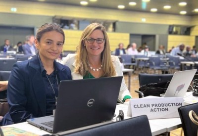 Angela Pinilla, Program Manager, CFP and Alexandra McPherson, Director, IEHN